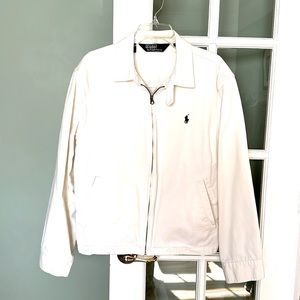 Polo men’s casual white jacket